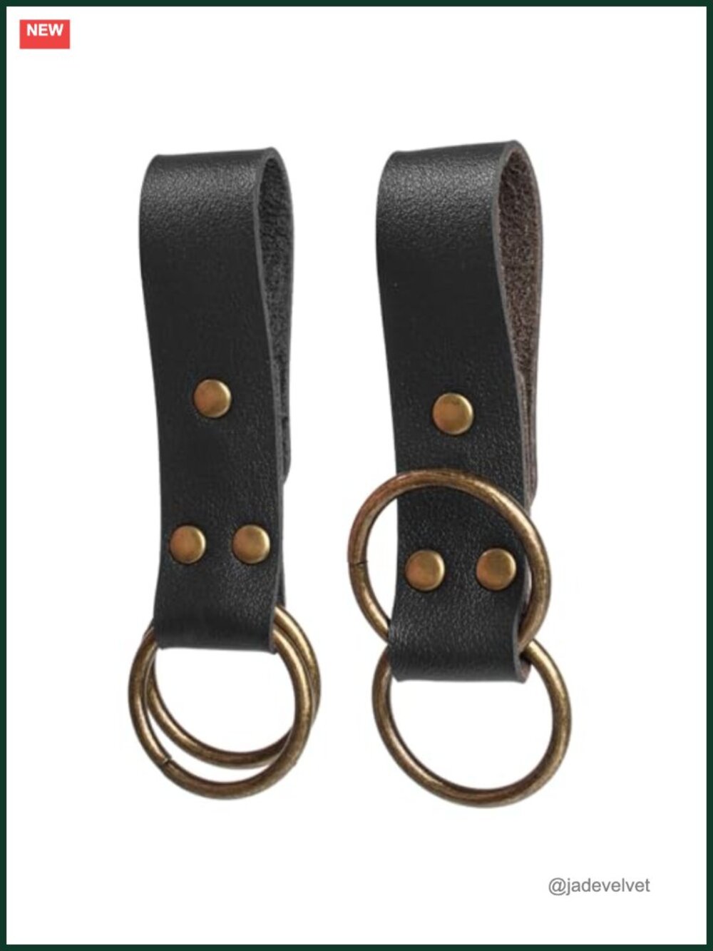 Leather Medieval Waist Belt Detachable Keyring Hook Skirt Hike Renaissance